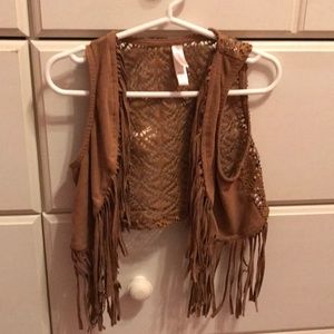 Fringy vest